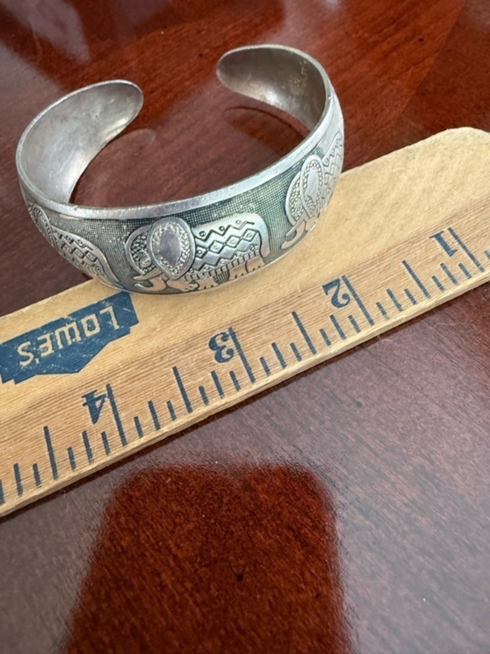 Vintage Elephant Bangle